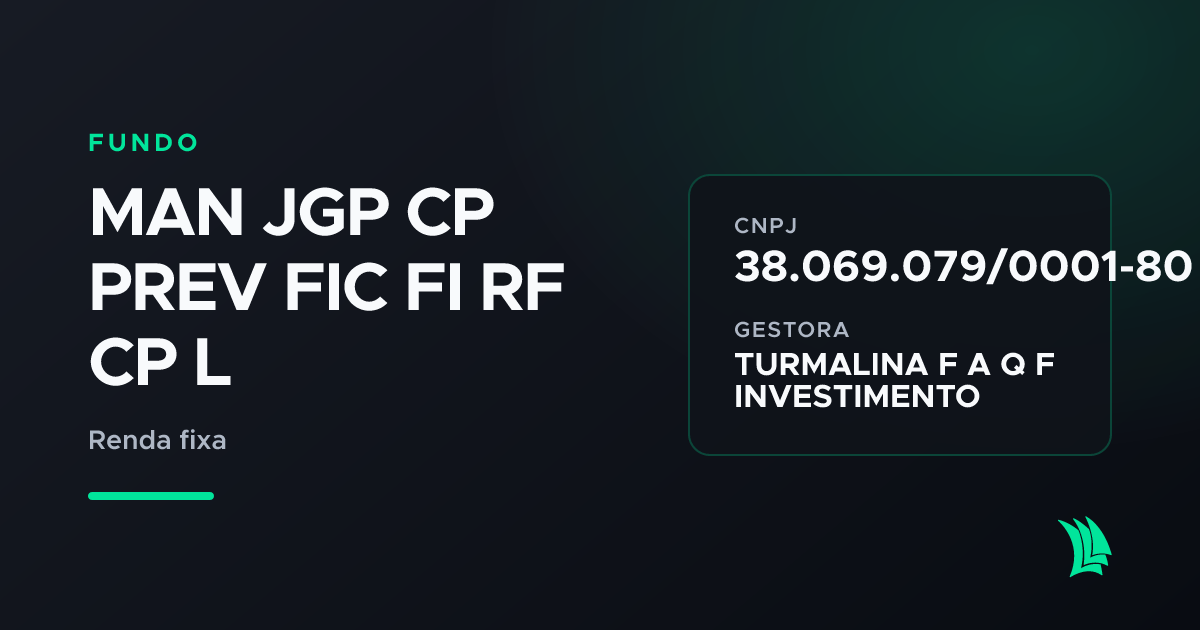 MAN JGP CP PREV FIC FI RF CP L | TradeMap