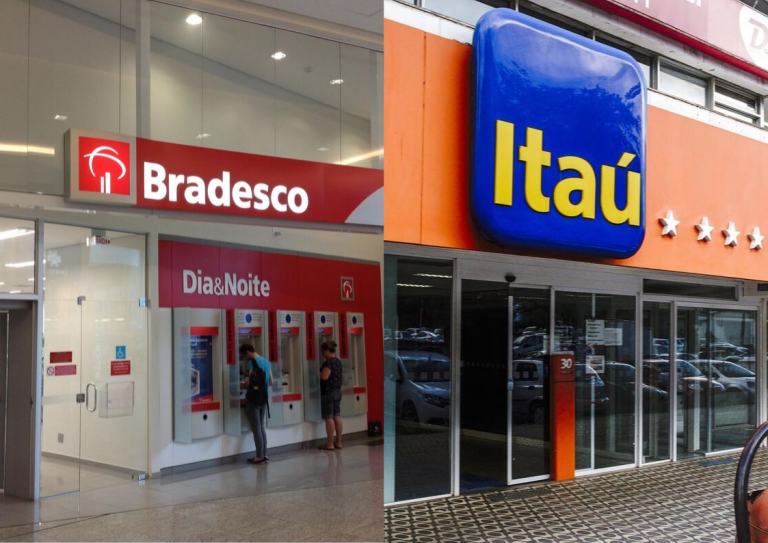 agencias Bradesco e Itaú