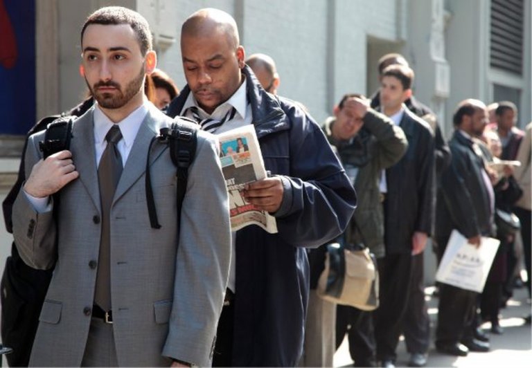 Seguro desemprego EUA foto de Jeremy Bales da Bloomberg News