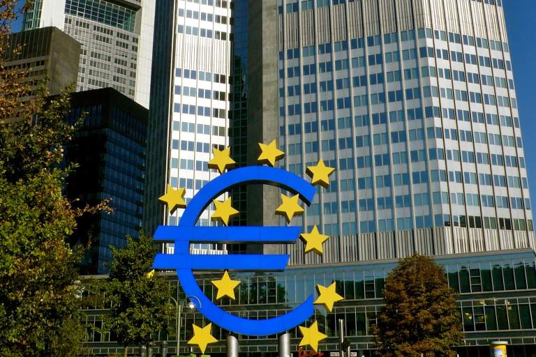 European central bank euro frankfurt germany 3 2