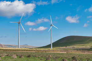 Turbinas de geração de energia eólica
