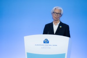 A presidente do Banco Central europeu, Christine Lagarde. Foto: Andrej Hanzekovic / BCE